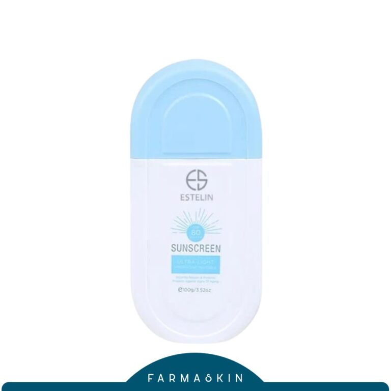 کرم ضد آفتاب بی‌ رنگ استلین ، 80 SPF، مناسب انواع پوست مدل Ultra ( آبی رنگ )